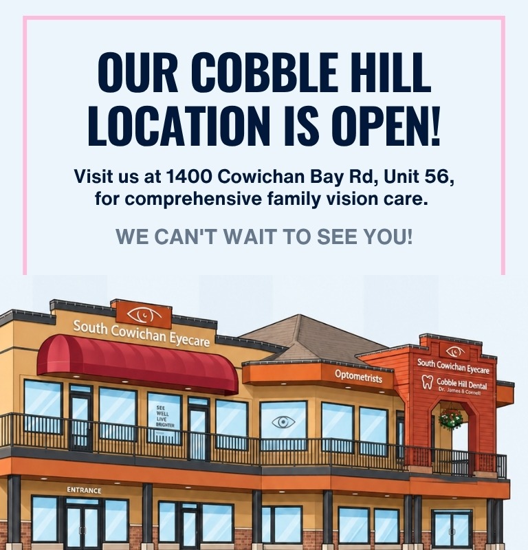Cowichan Eyecare Mobile Promo Banner Sep 2026